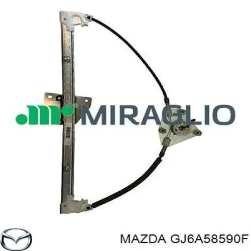 Compre 301162 Miraglio Mecanismo de acionamento de vidro da porta dianteira direita