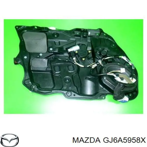 Motor de acionamento de vidro da porta dianteira esquerda Mazda GJ6A5958XD preço, a partir de 48,84 USD
