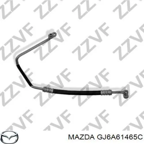 GJ6A61465C Mazda Mangueira de aparelho de ar condicionado, desde o radiador até o vaporizador