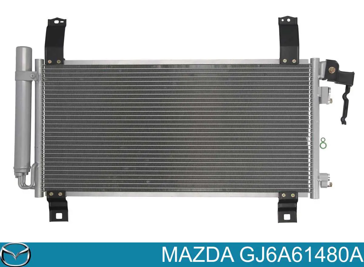 Compre GJ6A61480A Mazda Radiador de aparelho de ar condicionado