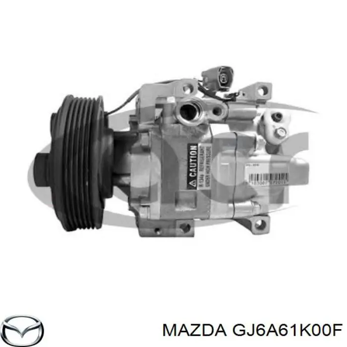 Compressor de aparelho de ar condicionado Mazda GJ6A61K00F preço, a partir de 296,95 USD
