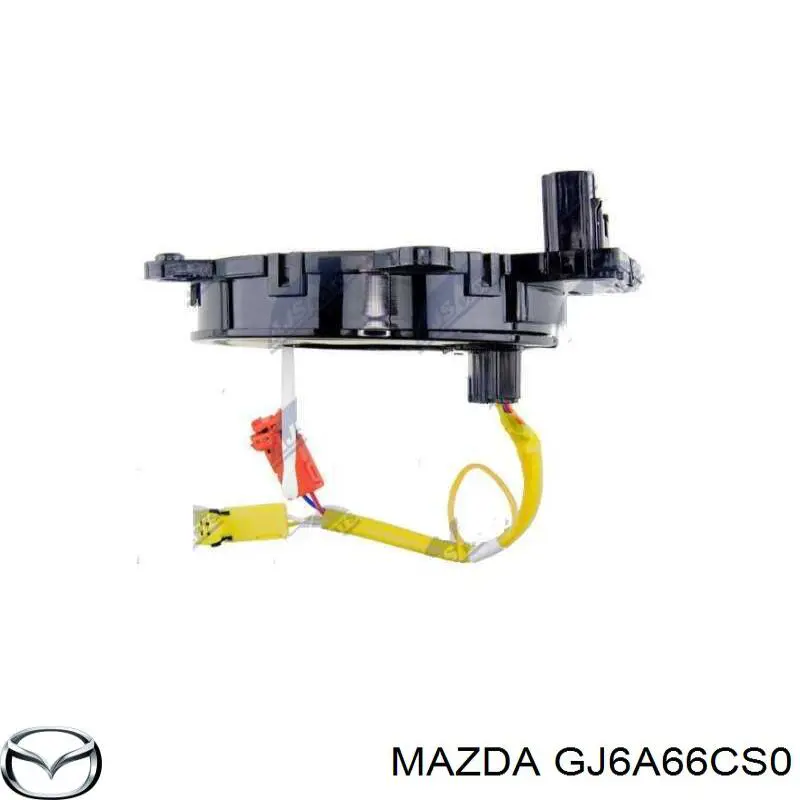 Anel AIRBAG de contato, cabo plano do volante Mazda GJ6A66CS0 preço, a partir de 46,15 USD