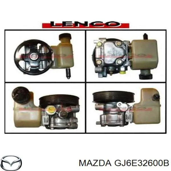 Bomba da Direção hidrâulica assistida Mazda GJ6E32600B preço, a partir de 98,75 USD