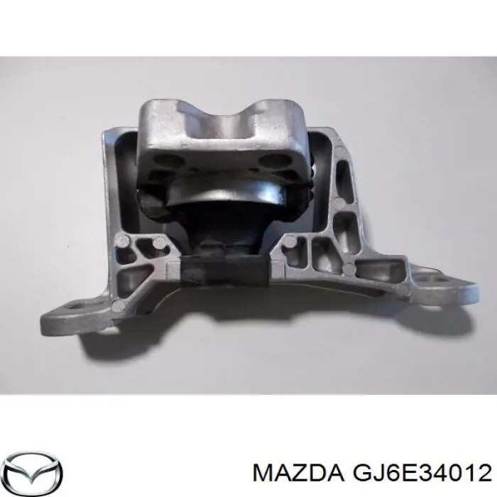 Compre GJ6E34012 Mazda Espaçador (anel de borracha) da mola dianteira superior