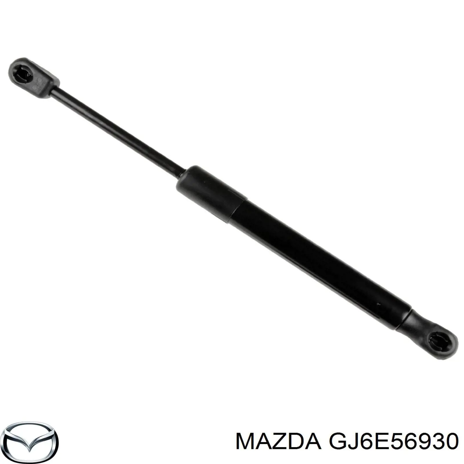 Compre GJ6E56930 Mazda Amortecedor de tampa de porta-malas (de 3ª/5ª porta traseira)