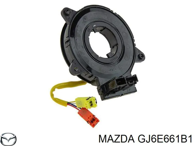GJ6E661B1 Mazda Comutador instalado na coluna da direção, parte central
