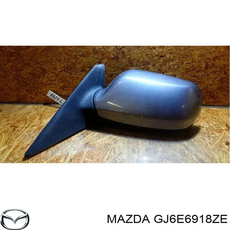 Compre GJ6E6918ZE Mazda Espelho de retrovisão esquerdo