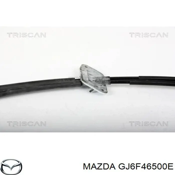 GJ6F46500E Mazda Cabo de mudança duplo
