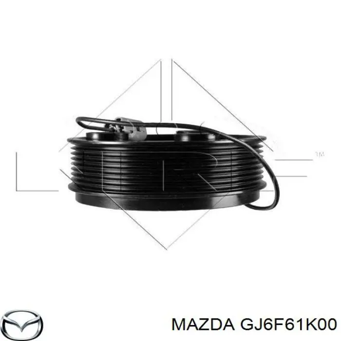 Compre GJ6F61K00 Mazda Compressor de aparelho de ar condicionado