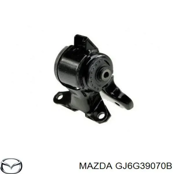 Compre GJ6G39070B Mazda Coxim (suporte) esquerdo de motor