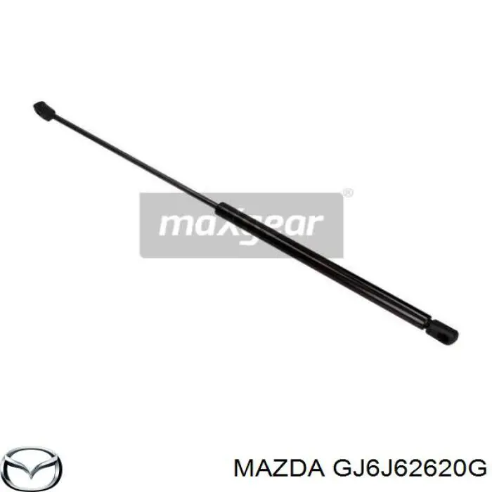 Compre GJ6J62620G Mazda Amortecedor de tampa de porta-malas (de 3ª/5ª porta traseira)
