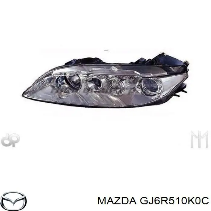 GJ6R510K0C Mazda Luz direita