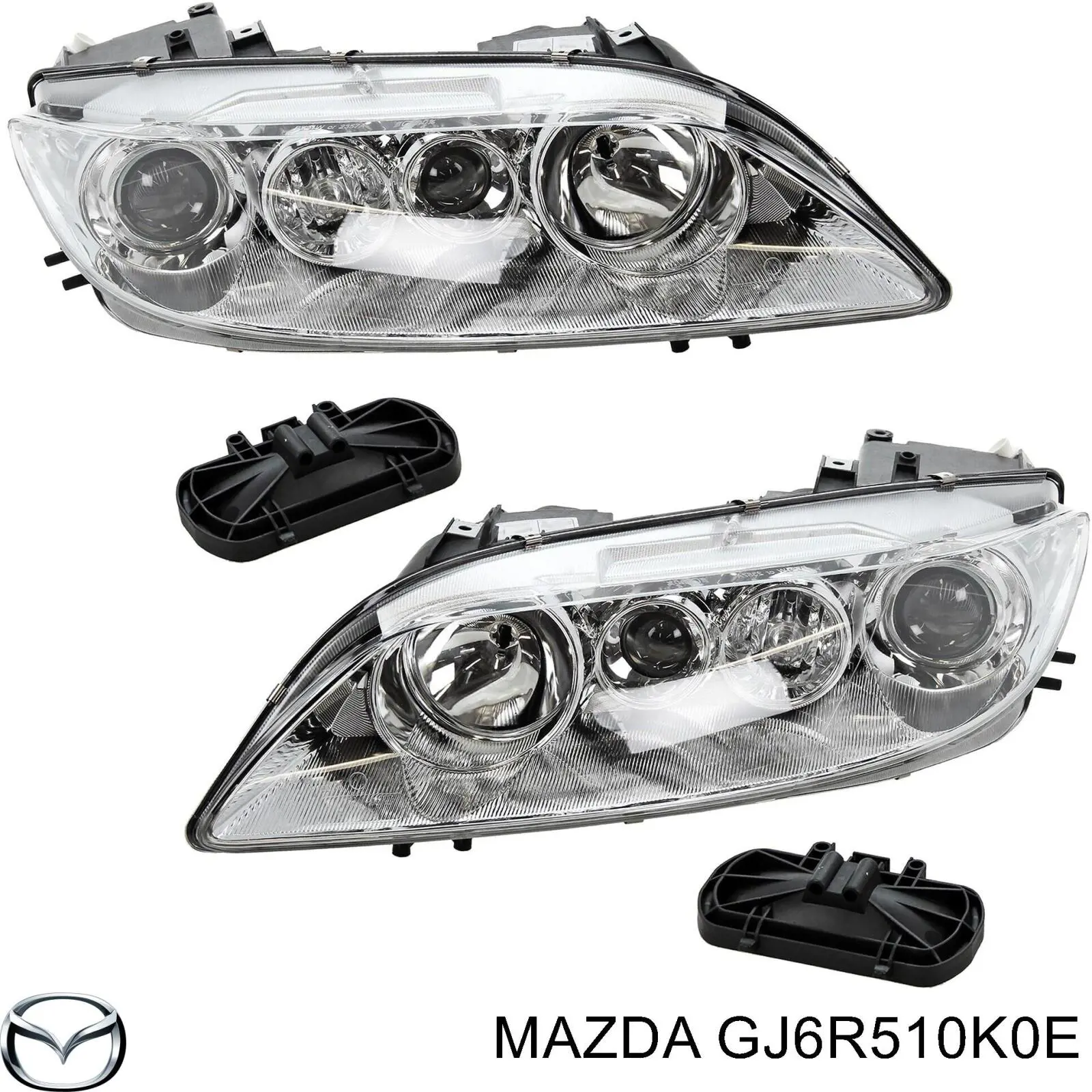 Luz direita Mazda GJ6R510K0E preço, a partir de 178,10 USD