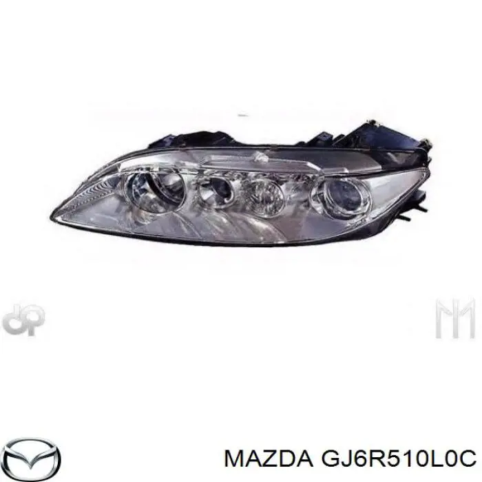 GJ6R510L0C Mazda Luz esquerda