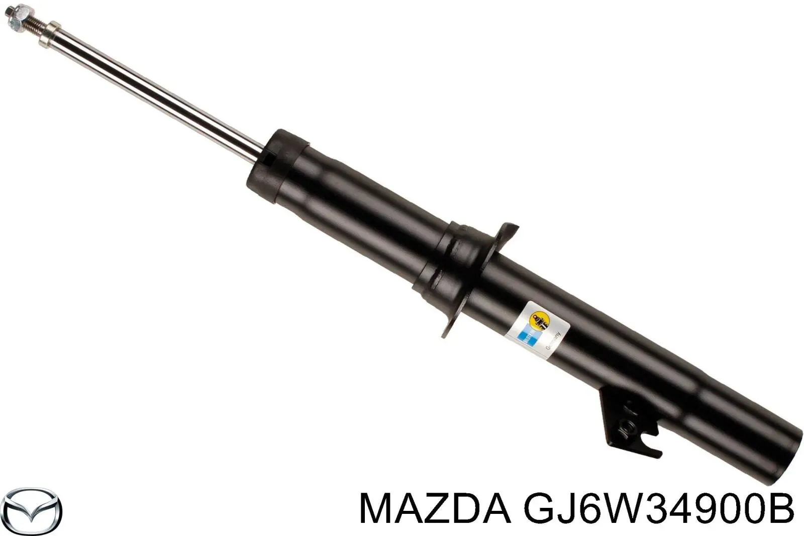 Compre GJ6W34900B Mazda Amortecedor dianteiro esquerdo
