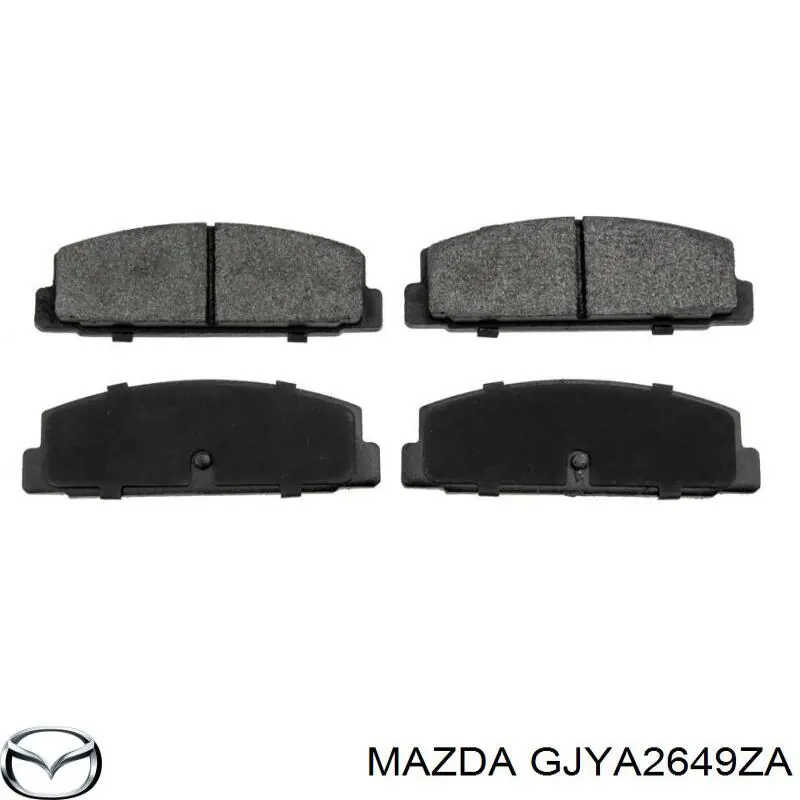 Chapa anti-ruído de fixação de sapata do freio traseira Mazda GJYA2649ZA preço, a partir de 8,56 USD