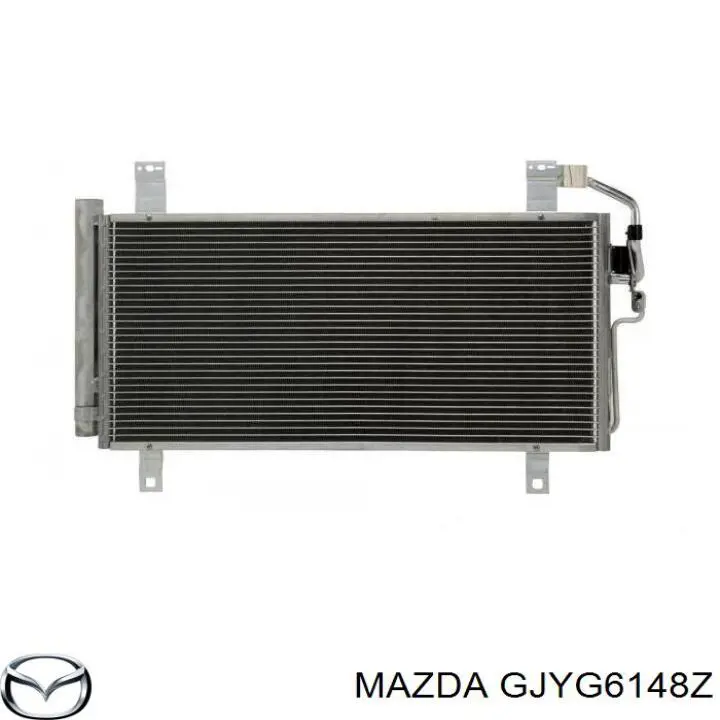 Radiador de aparelho de ar condicionado Mazda 6 MPS GG