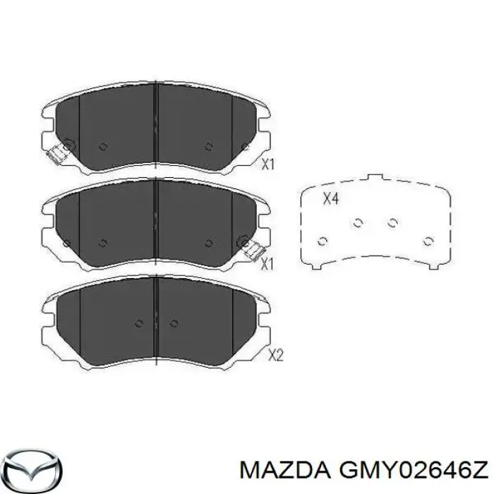 Kit de reparação de suporte do freio traseiro Mazda GMY02646Z preço, a partir de 10,97 USD