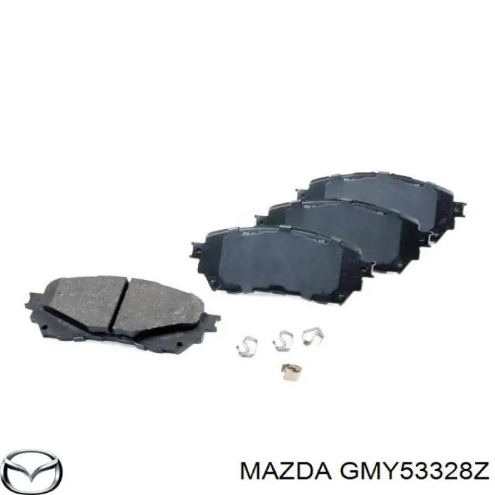 Compre GMY53328Z Mazda Sapatas do freio dianteiras de disco