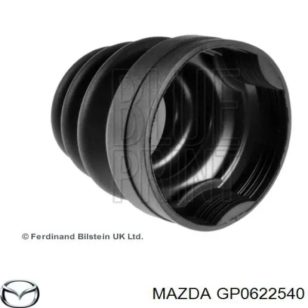 Compre GP0622540 Mazda Bota de proteção interna esquerda de junta homocinética do semieixo dianteiro