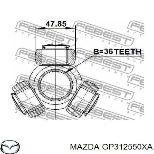 GP312550XA Mazda Junta homocinética externa dianteira