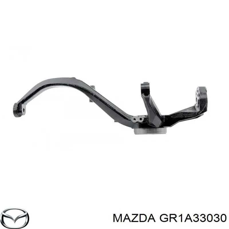Pino moente (extremidade do eixo) dianteiro esquerdo Mazda GR1A33030 preço, a partir de 95,34 USD
