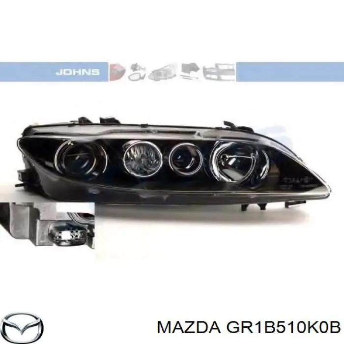 GR1B510K0B Mazda Luz direita
