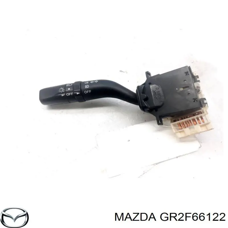 GR2F66122 Mazda Comutador esquerdo instalado na coluna da direção