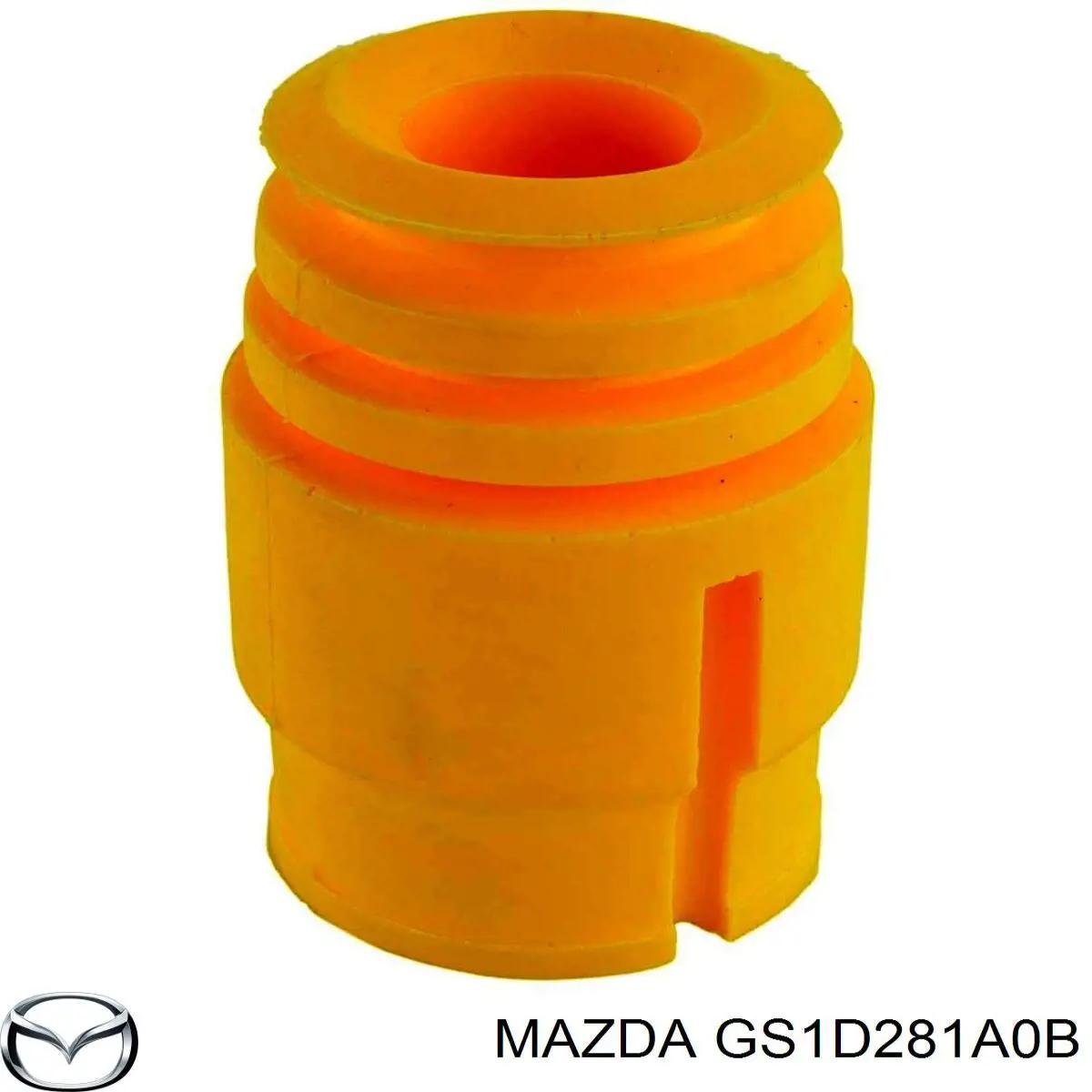 GS1D281A0B Mazda Pára-choque (grade de proteção) de amortecedor traseiro