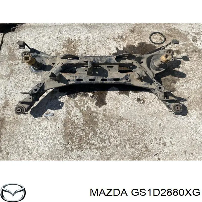 GS1D2880XG Mazda Viga de suspensão traseira (plataforma veicular)