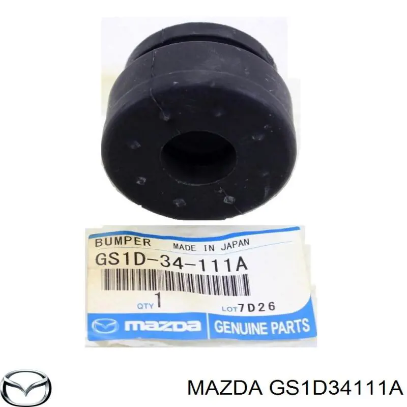 Compre GS1D34111A Mazda Pára-choque (grade de proteção) de amortecedor dianteiro