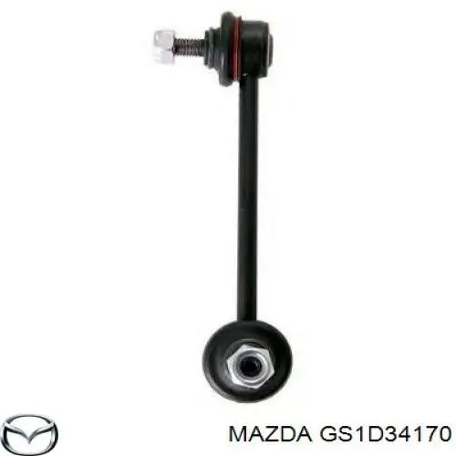 GS1D34170 Mazda Montante esquerdo de estabilizador dianteiro