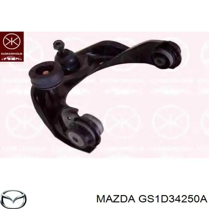 GS1D34250A Mazda Braço oscilante superior esquerdo de suspensão dianteira