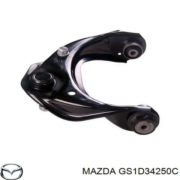 GS1D34250C Mazda Braço oscilante superior esquerdo de suspensão dianteira