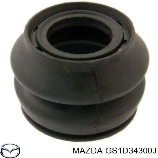 Compre GS1D34300J Mazda Braço oscilante inferior direito de suspensão dianteira