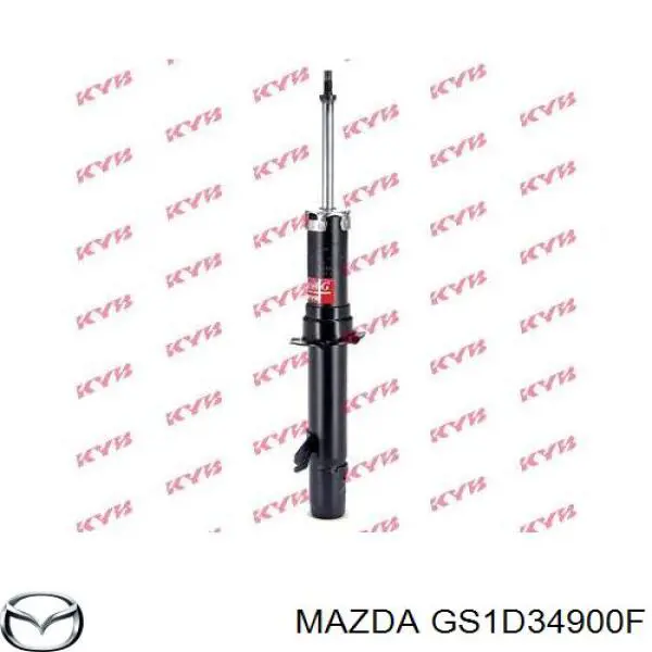 GS1D34900F Mazda Amortecedor dianteiro esquerdo