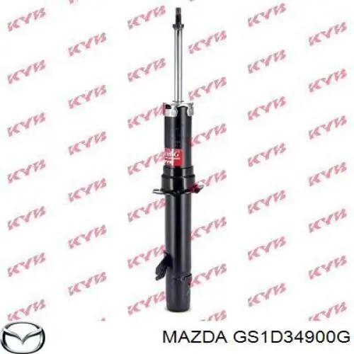 GS1D34900G Mazda Amortecedor dianteiro esquerdo