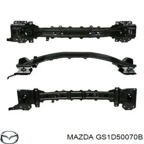 Reforçador do pára-choque dianteiro Mazda GS1D50070B preço, a partir de 103,29 USD