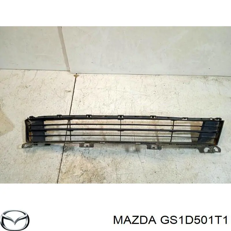GS1D501T1 Mazda Grelha central do pára-choque dianteiro