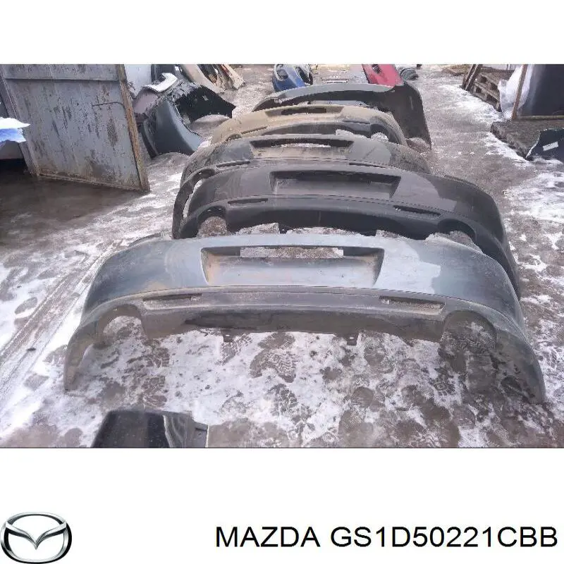 Pára-choque traseiro Mazda GS1D50221CBB preço, a partir de 96,57 USD