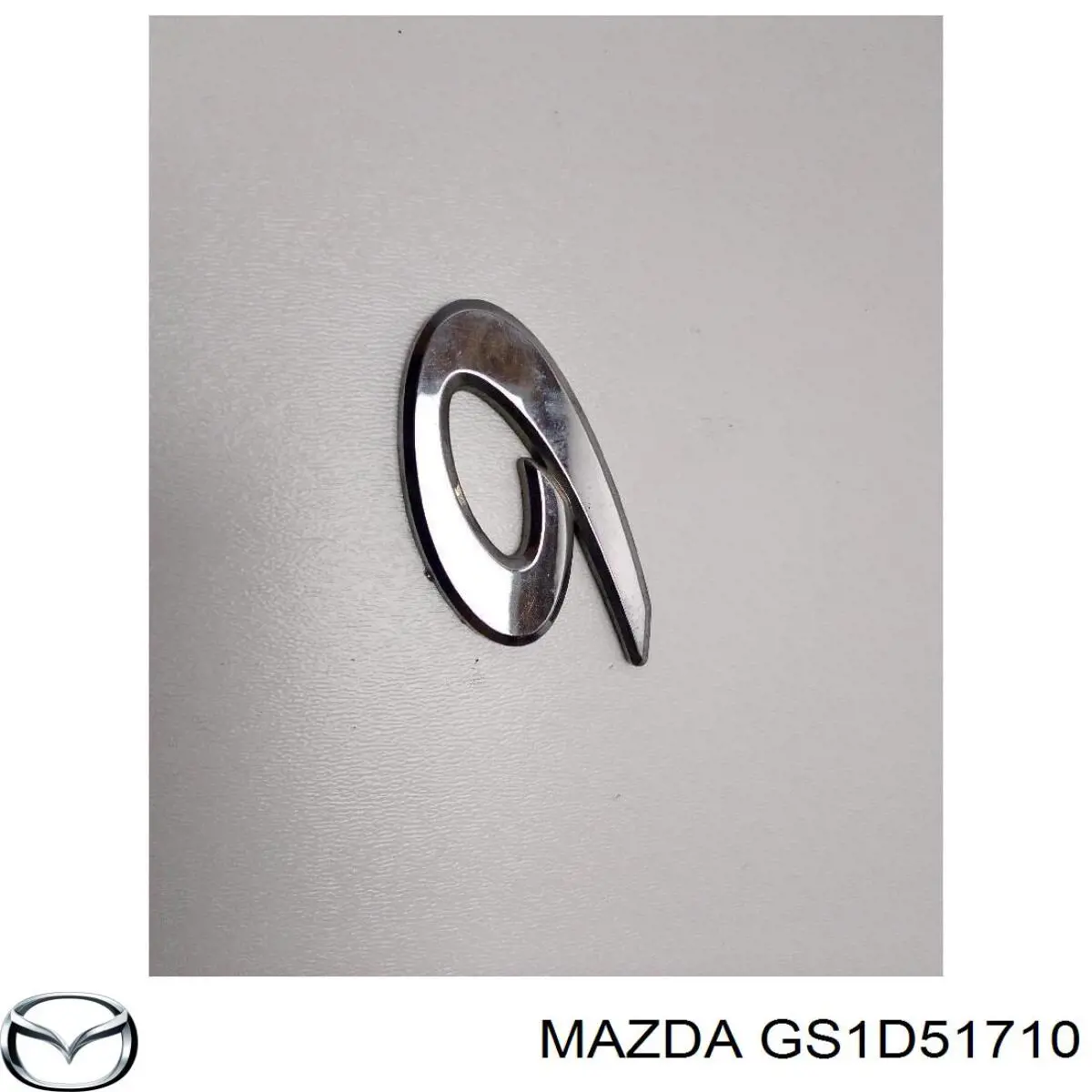 Emblema de tampa de porta-malas (emblema de firma) Mazda GS1D51710 preço, a partir de 53,36 USD