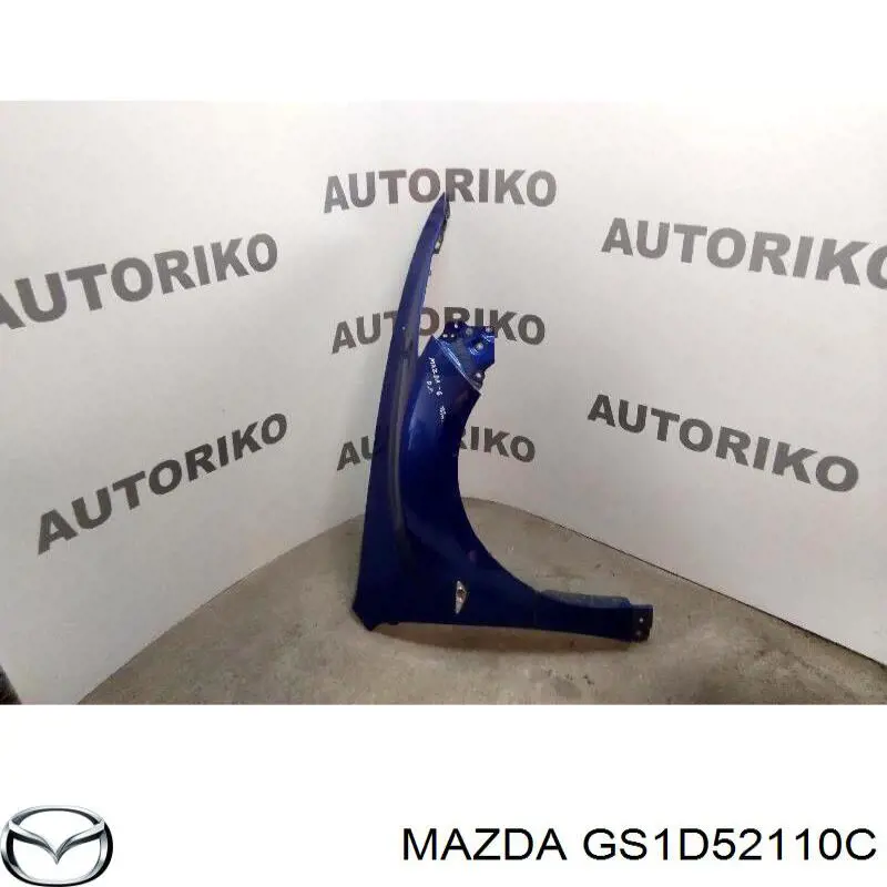 GS1D52110C Mazda Pára-lama dianteiro direito