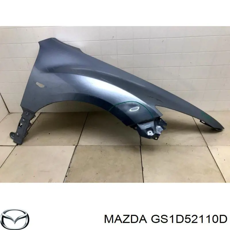 GS1D52110D Mazda Pára-lama dianteiro direito