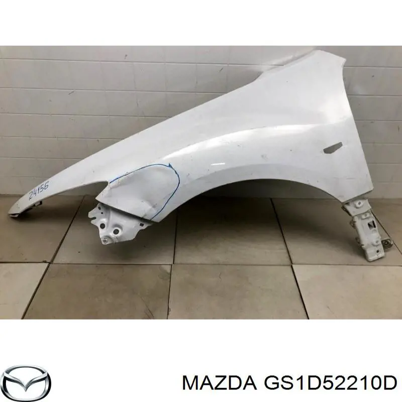 GS1D52210D Mazda Pára-lama dianteiro esquerdo