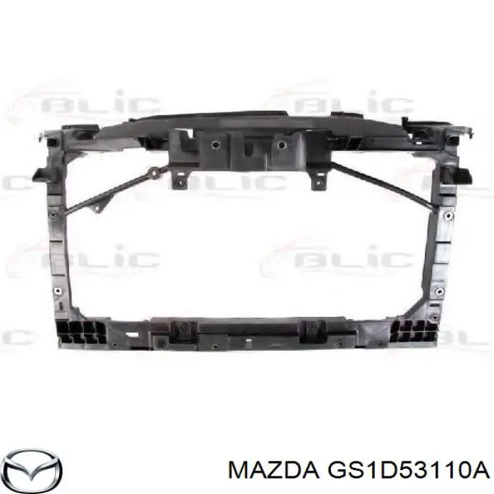 Suporte do radiador montado (painel de montagem de fixação das luzes) Mazda GS1D53110A preço, a partir de 125,99 USD