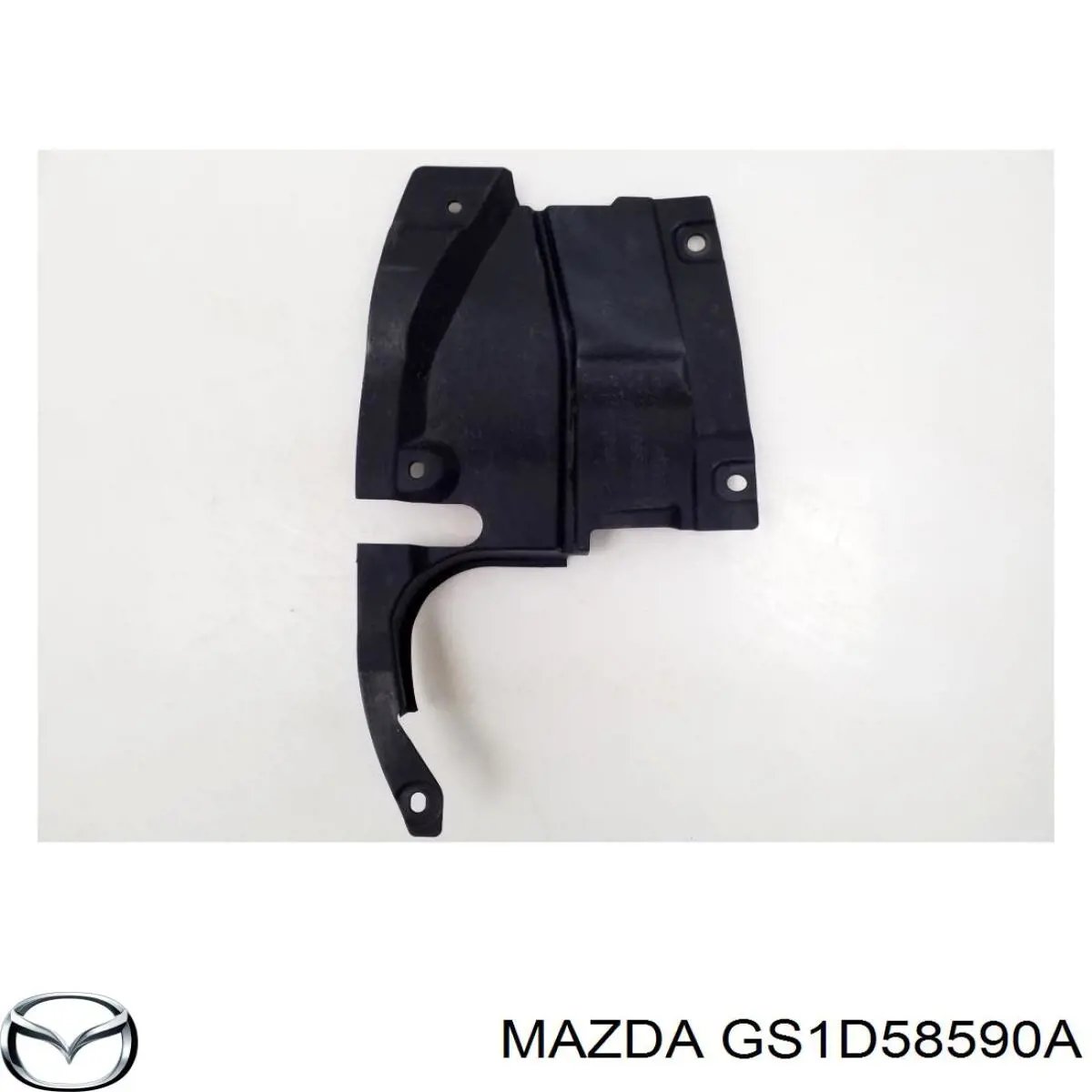 GS1D58590A Mazda Mecanismo de acionamento de vidro da porta dianteira direita
