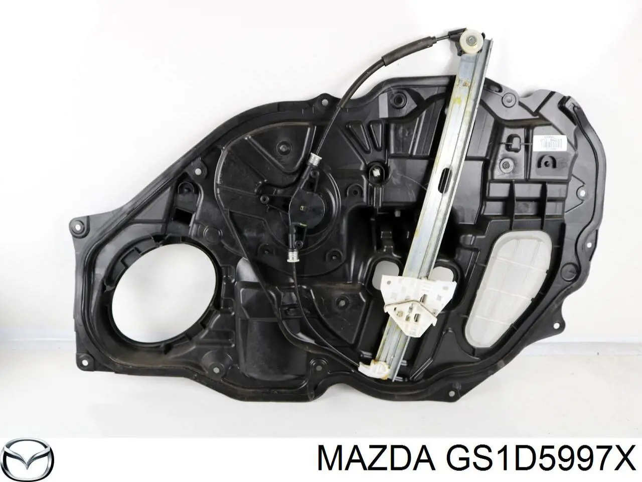 Compre GS1D5997X Mazda Placa sobreposta da porta dianteira esquerda