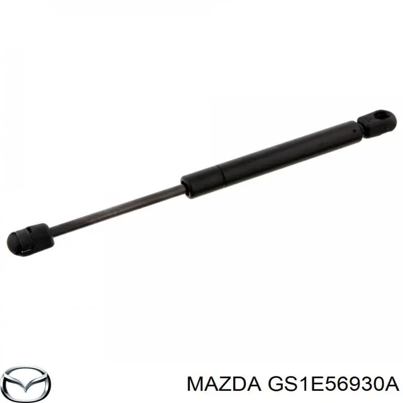 Compre GS1E56930A Mazda Amortecedor de tampa de porta-malas (de 3ª/5ª porta traseira)
