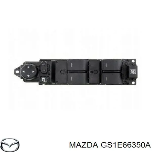 Unidade de botões dianteira esquerda de controlo de elevador de vidro Mazda GS1D66350 preço, a partir de 56,28 USD