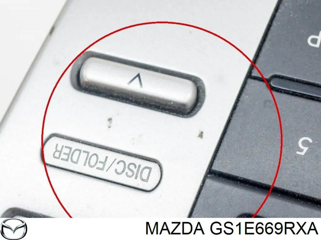Compre GS1E669RXA Mazda Aparelhagem de som (rádio AM/FM)